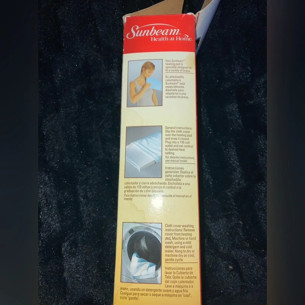 Sunbeam Health at Home Heating Pad - Picture 3 of 8
